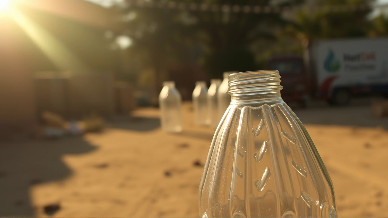 Sol limpiando agua: una fuente segura