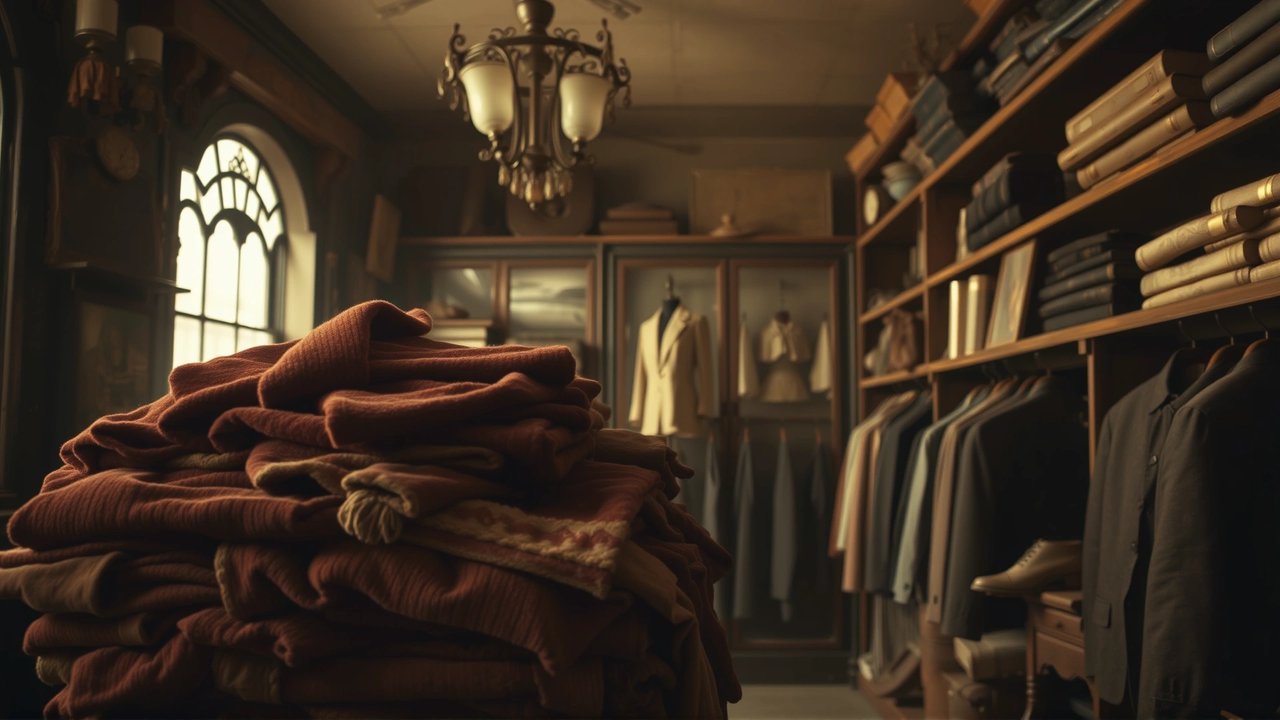 Ropa vintage, tesoros de un pasado elegante