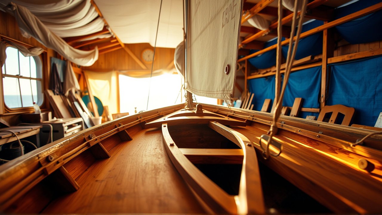 Construyendo un velero: viento, madera y alegría
