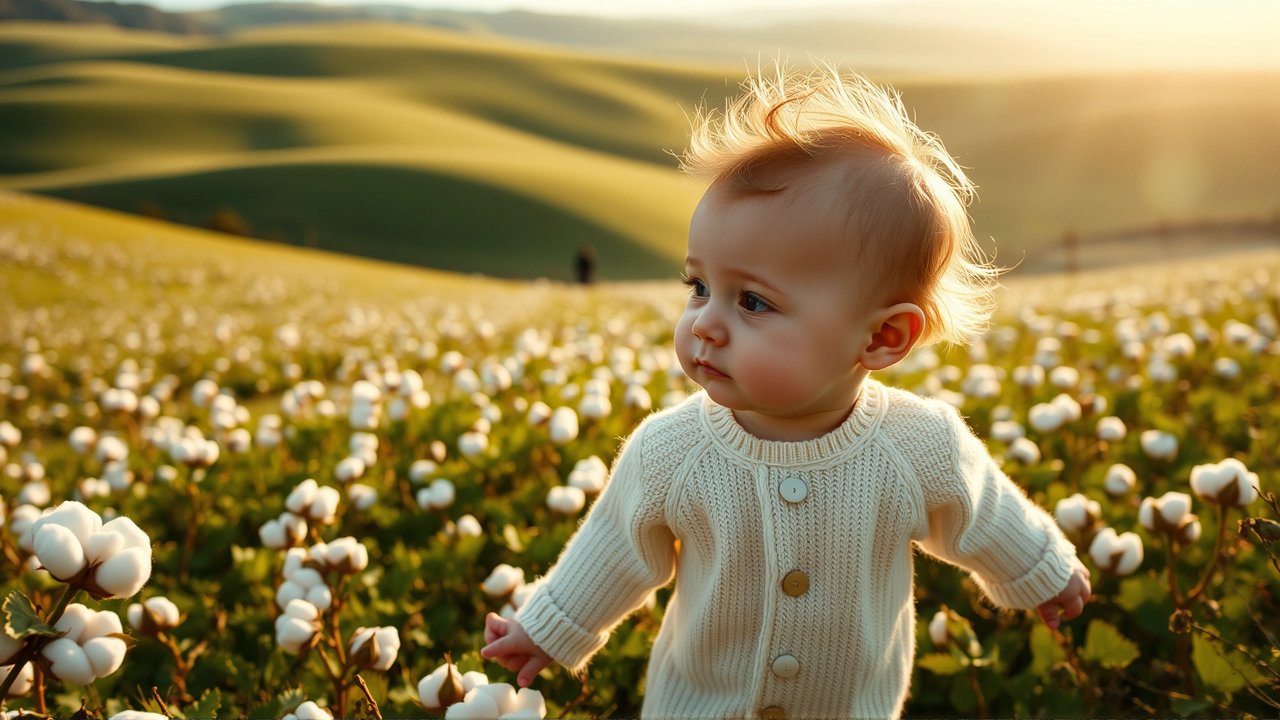 Ropa orgánica para bebés, segura y ecológica