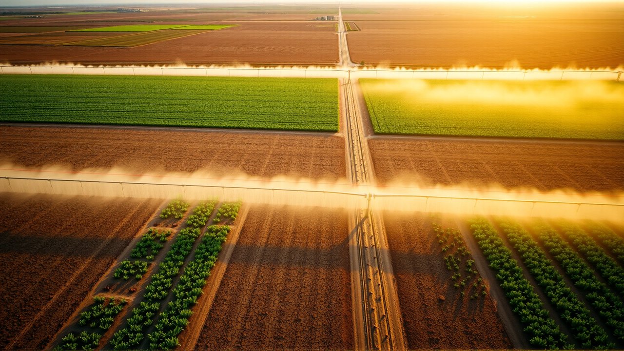 Riego: surcos vs. goteo, agricultura sostenible