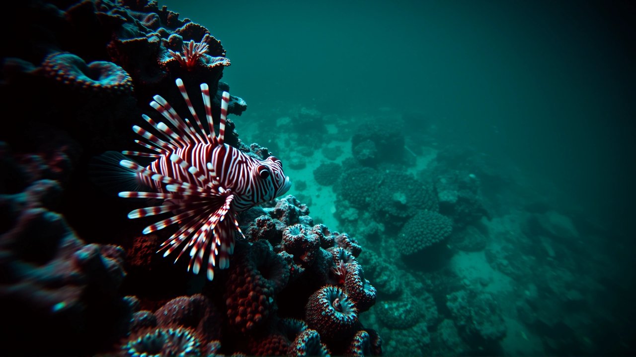Pez león destruye el Caribe coralino