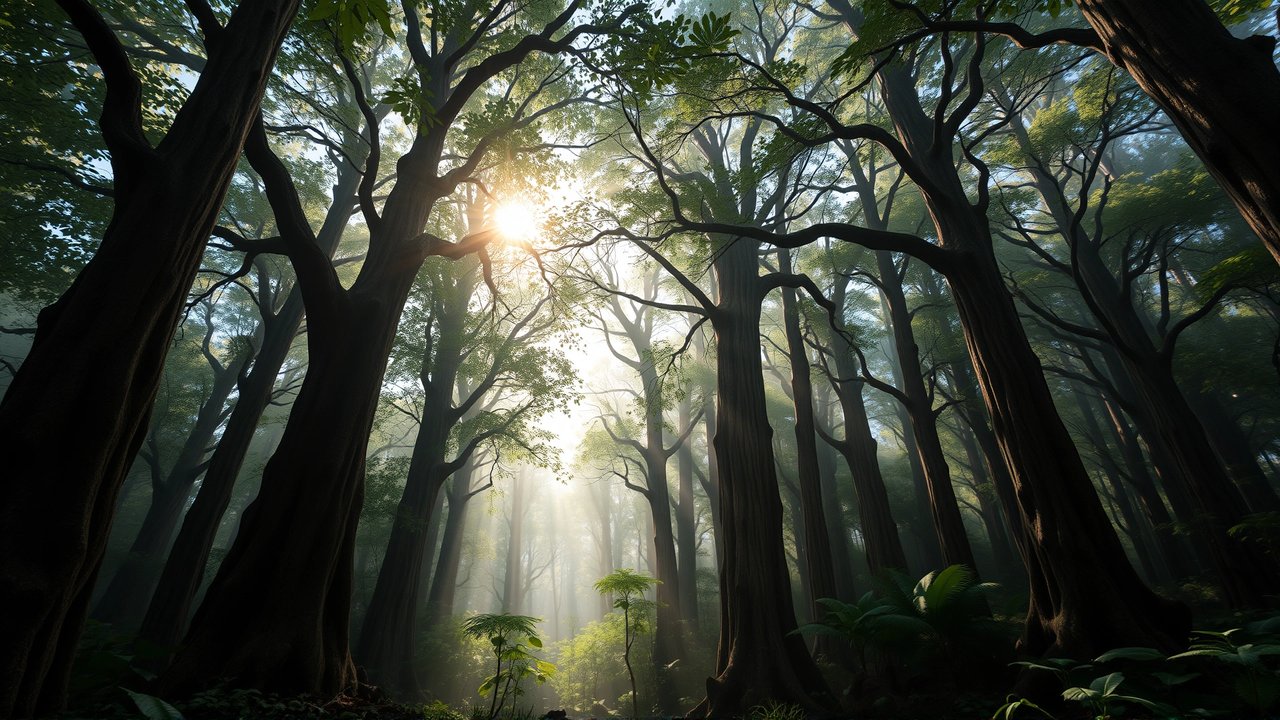 Bosque antiguo: madera sostenible, futuro protegido