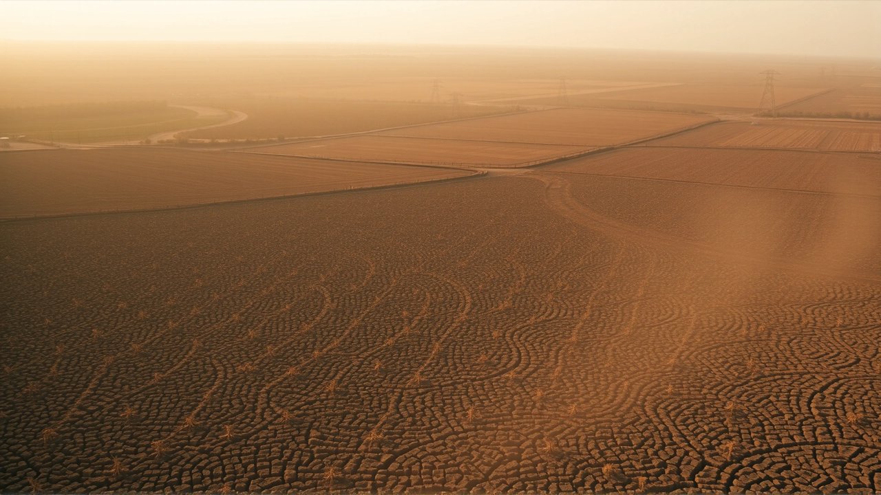 Agricultura desolada: un futuro incierto y árido