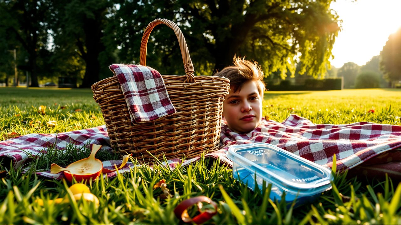 Picnic sostenible, un pequeño y triste error