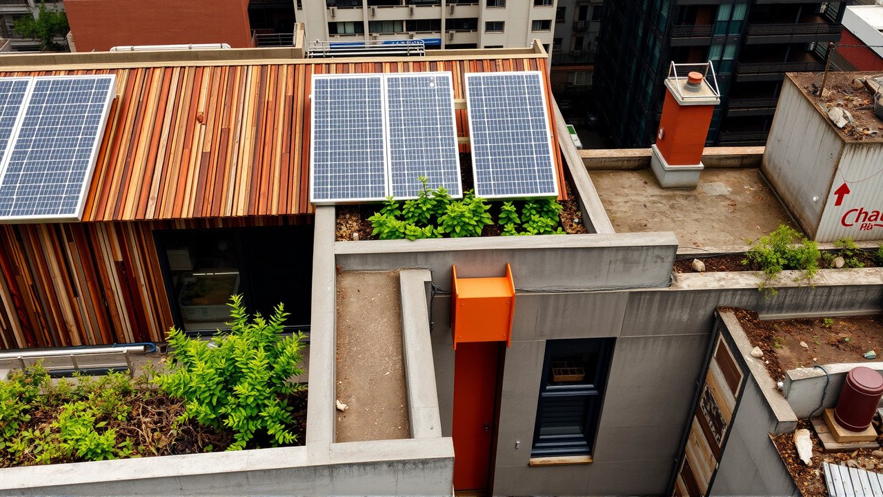 Edificios sostenibles: sol, diseño y armonía