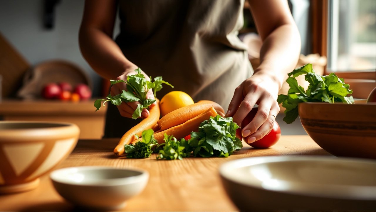 Fruta fresca, cuidado y hábitos sostenibles