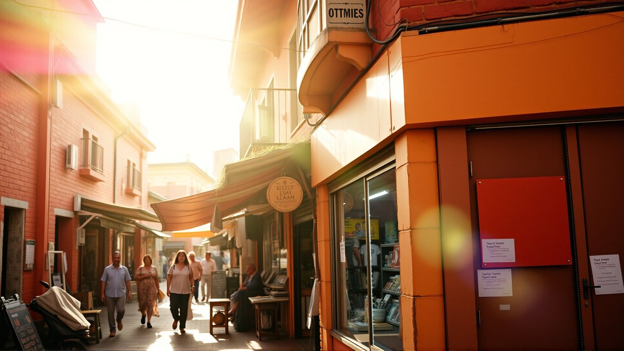 Negocios locales florecen, comunidad vibrante y optimista