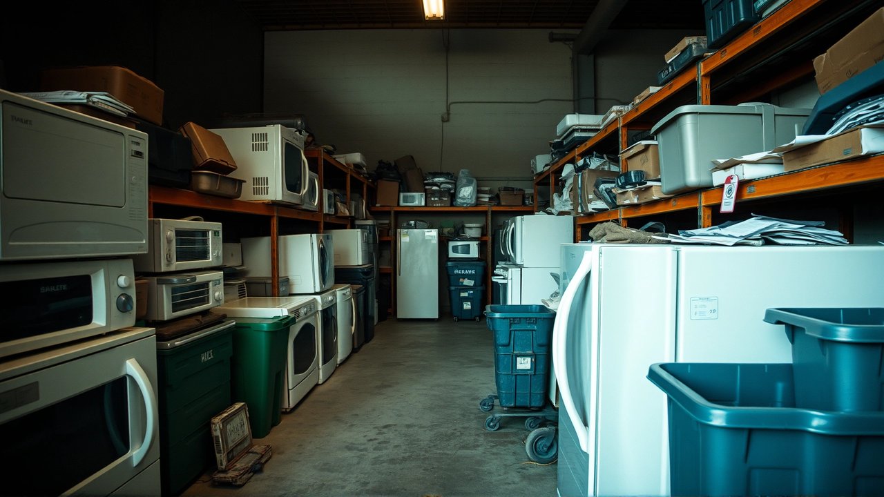 Electrodomésticos rotos, soluciones ecológicas y reutilización