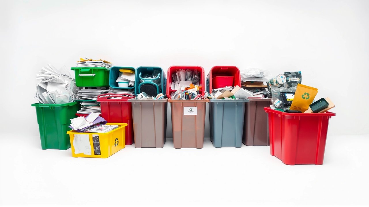 Clasifica tus residuos para reciclar bien