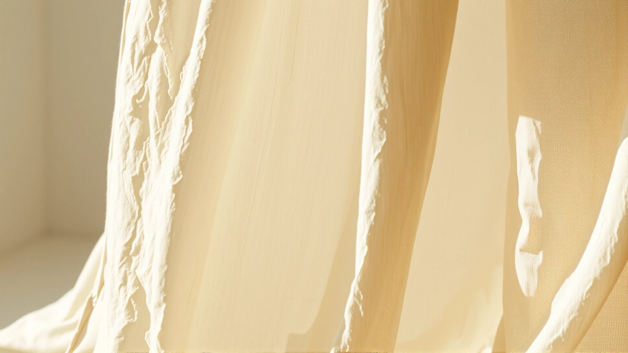 Lino sostenible: textura orgánica y luz natural